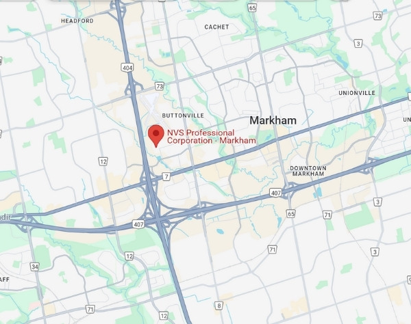 NVS Connect Markham Office Map